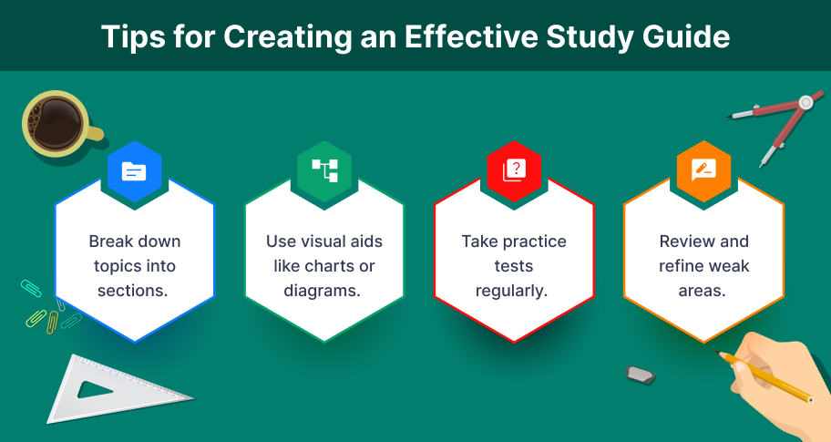 tips for creating effective study guides
